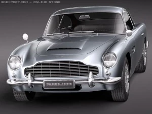 Aston Martin DB5 1963 3D Model