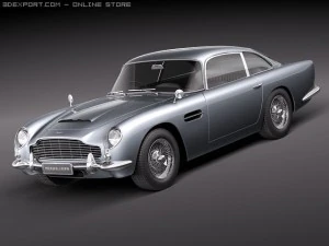 Aston Martin DB5 1963 Modelo 3D
