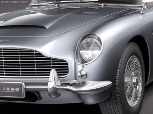 Aston Martin DB5 1963 3D Model