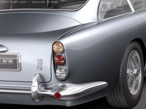 Aston Martin DB5 1963 3D Model
