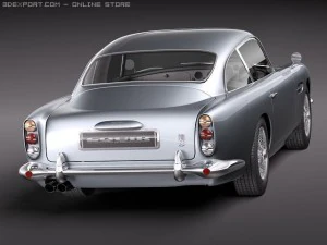 Aston Martin DB5 1963 3D Model