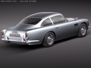 Aston Martin DB5 1963 Model 3D