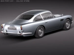 Aston Martin DB5 1963 3D Model