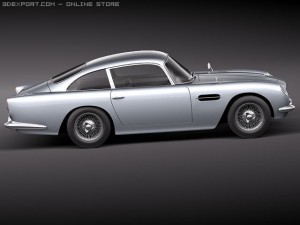 Aston Martin DB5 1963 Model 3D