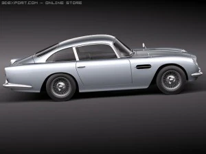 Aston Martin DB5 1963 3D Model