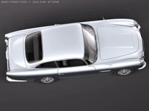 Aston Martin DB5 1963 3D Model