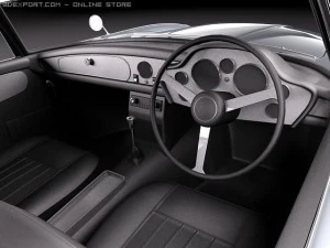 Aston Martin DB5 1963 3D Model