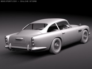 Aston Martin DB5 1963 Model 3D