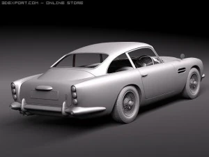 Aston Martin DB5 1963 3D Model