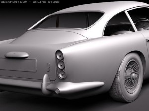 Aston Martin DB5 1963 Model 3D