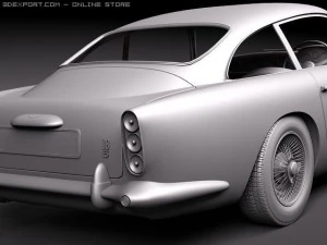Aston Martin DB5 1963 3D Model