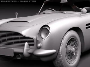 Aston Martin DB5 1963 3D Model