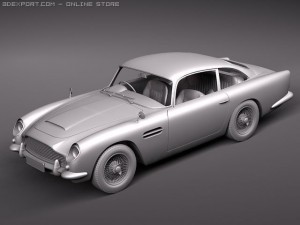 Aston Martin DB5 1963 Model 3D