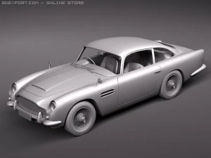 Aston Martin DB5 1963 3D Model