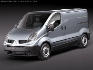 Renault Trafic 2010 3D Model