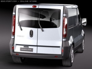 Renault Trafic 2010 Modelo 3D