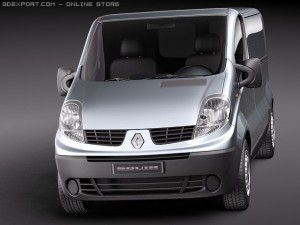Renault Trafic 2010 Modelo 3D