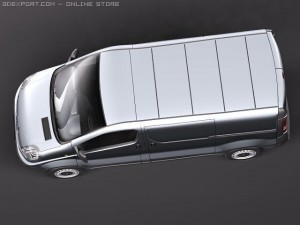 Renault Trafic 2010 Modelo 3D