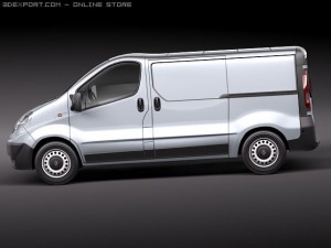 Renault Trafic 2010 Modelo 3D