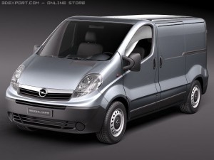 Opel Vivaro 3Dモデル