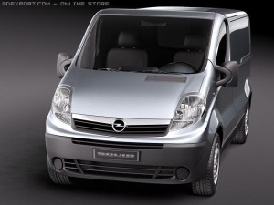 Opel Vivaro Model 3D