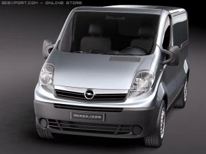 Opel Vivaro 3D Model