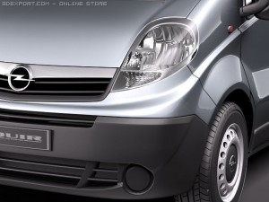 Opel Vivaro Model 3D