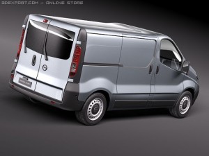 Opel Vivaro Model 3D