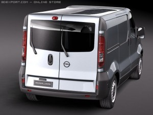 Opel Vivaro Model 3D
