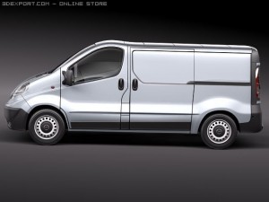 Opel Vivaro Model 3D