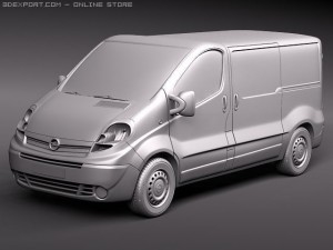 Opel Vivaro Model 3D