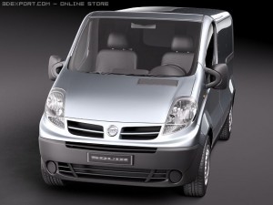 Nissan Primastar Modelo 3D