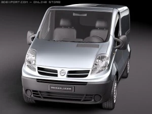 Nissan Primastar 3D Model