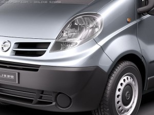 Nissan Primastar Modelo 3D