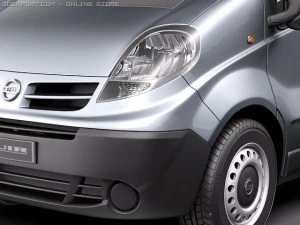 Nissan Primastar 3D Model