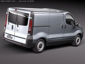 Nissan Primastar 3D Model
