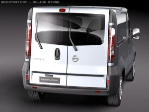 Nissan Primastar 3D Model