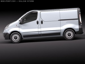 Nissan Primastar Modelo 3D