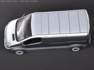 Nissan Primastar Modelo 3D