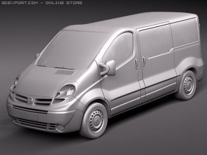 Nissan Primastar Modelo 3D