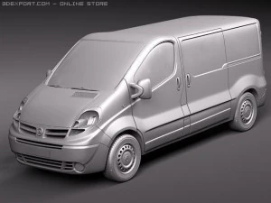 Nissan Primastar 3D Model