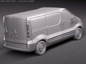 Nissan Primastar Modelo 3D