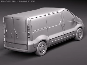 Nissan Primastar 3D Model
