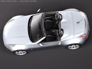 Nissan 370Z Roadster 3D Modell