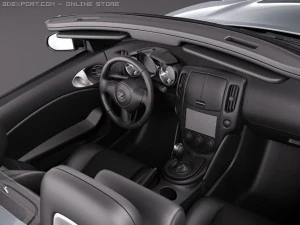Nissan 370Z Roadster 3D Model
