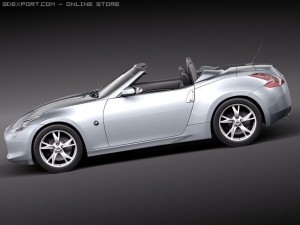 Nissan 370Z Roadster 3D Modell