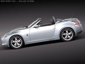 Nissan 370Z Roadster 3D Model