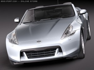 Nissan 370Z Roadster 3D Modell