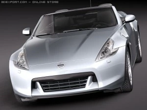 Nissan 370Z Roadster 3D Model
