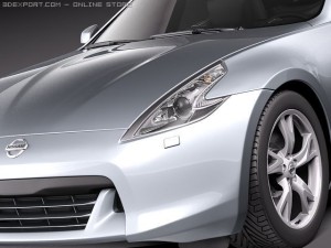 Nissan 370Z Roadster 3D Modell